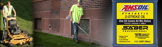 walkbehind weedwacker line trimmer 2 stroke oil saber amsoil